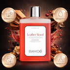 Leather Wood Shower Gel