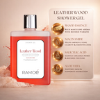 Leather Wood Shower Gel