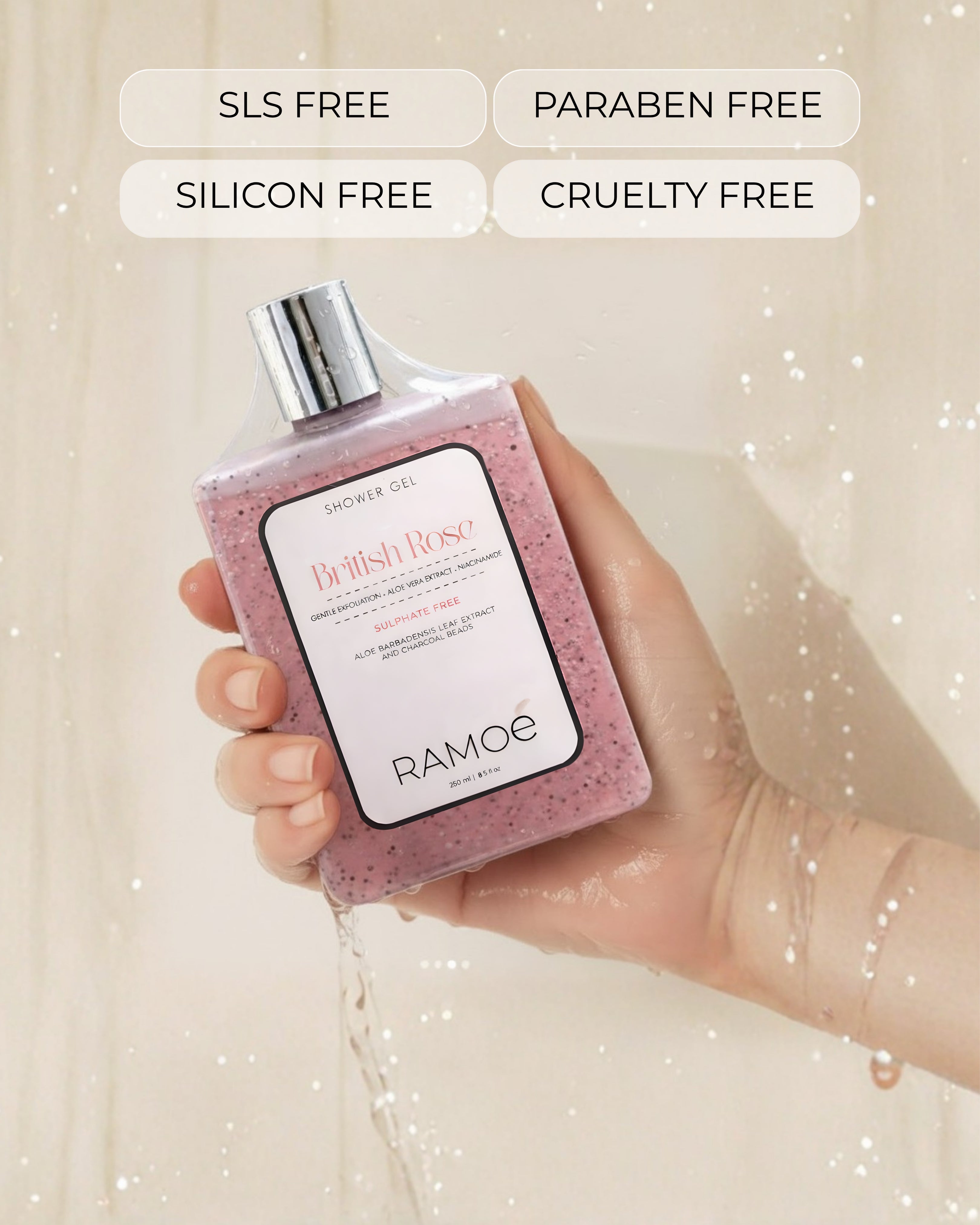 British Rose Shower Gel